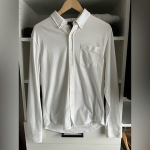 Banana Republic White Button Down Shirt